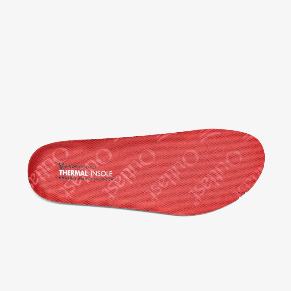 Thermal Insole Womens Red